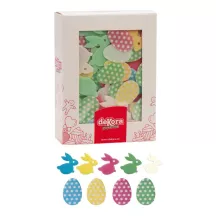 Decorazioni pasquali in carta commestibile