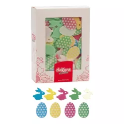 Decorazioni pasquali in carta commestibile