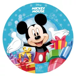 Mickey Mouse edible paper disk