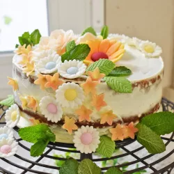 Edible paper butterflies and flowers - Eating Bleeding