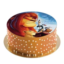 Esspapier Scheibe Lion King