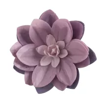 Ninfea grande di carta commestibile, viola