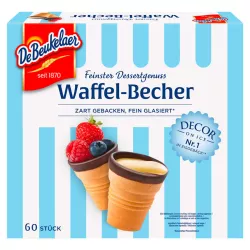 Coppette per gelato DeBeukelaer, 60 pezzi.