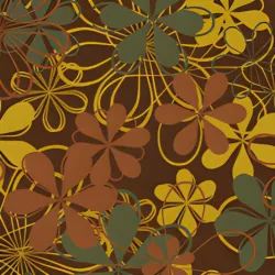 Feuille de transfert chocolat Fleurs de printemps | Cakelicious