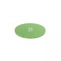 Light green cake plate: round 25 cm