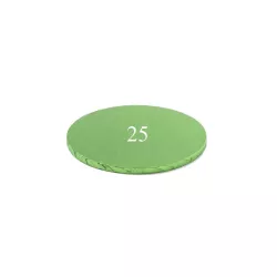 Light green cake plate: round 25 cm