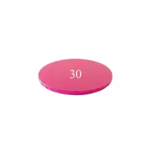 Piatto per torta fucsia - rotondo 30 cm