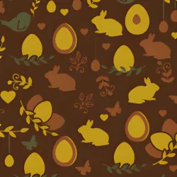 Tatouage de Pâques en chocolat