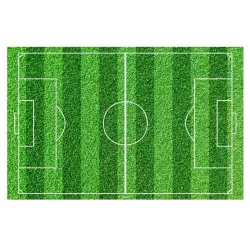 Football field in sugar