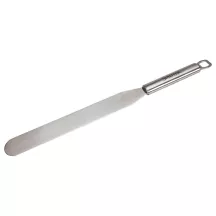 Spatule à lisser en acier inoxydable 37,5 cm – outil de précision pour des glaçages lisses et travaux en chocolat | Cakelicious