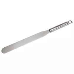 Spatola in acciaio inox 37,5 cm – strumento preciso per superfici lisce di torte e lavori al cioccolato | Cakelicious
