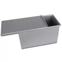 Stampo per pane in cassetta con coperchio 21,5 x 12 x 11 cm