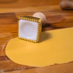 Quadratischer Ravioli-Stempel, 60 x 60 mm