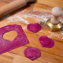 Herzform Pasta-Stempel