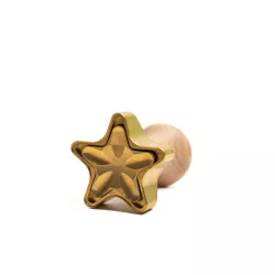 Star shape pasta stamp