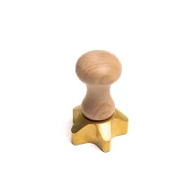 Star shape pasta stamp