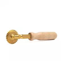 Rotella da pasticceria professionale seghettata, 4 mm