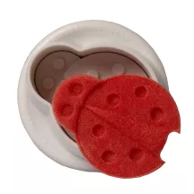 Set d'emporte-pièces coccinelle, 3 pièces
