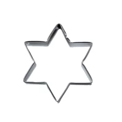 6-pointed star cookie cutter, Ø 6 cm