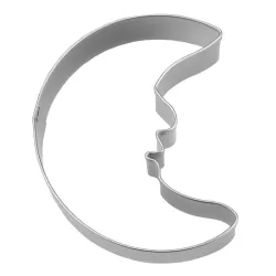 Half moon cutter with face made of stainless steel, 6 cm