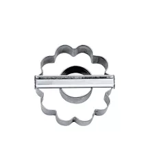 Stainless steel almond ring cutter, 6 cm