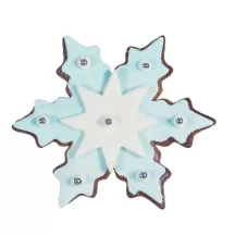 Cookie cutter ice crystal, 8 cm