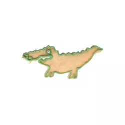 Alligator cookie cutter