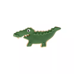 Alligator cookie cutter