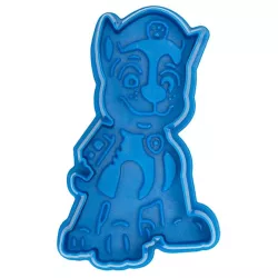 Städter Emporte-pièce à gaufrage Paw Patrol Chase 8 cm – gaufrage détaillé pour biscuits et décorations de gâteau | Cakelicious