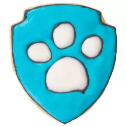Paw Patrol Embossing Cookie Cutter 5.5 cm – Paw Badge for Cookies, Fondant and Marzipan | Cakelicious