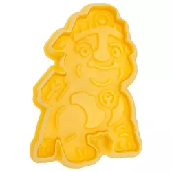 Emporte-pièce gaufrage Paw Patrol Rubble 7 cm – pour biscuits, Fondant et gâteaux décorés | Cakelicious