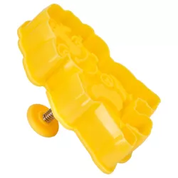 Emporte-pièce gaufrage Paw Patrol Rubble 7 cm – pour biscuits, Fondant et gâteaux décorés | Cakelicious