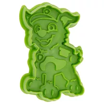 Paw Patrol Tagliabiscotti Goffratura Rocky 7,5 cm – per biscotti, Fondant e torte decorate | Cakelicious