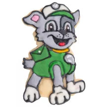 Paw Patrol Embossing Cookie Cutter Rocky 7.5 cm – for Cookies, Fondant and Themed Cakes | Cakelicious