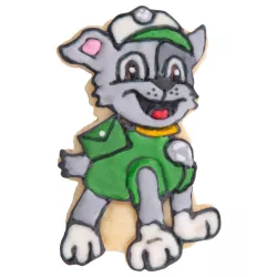 Paw Patrol Tagliabiscotti Goffratura Rocky 7,5 cm – per biscotti, Fondant e torte decorate | Cakelicious