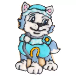 Emporte-pièce gaufrage Paw Patrol Everest 7,5 cm – pour biscuits, Fondant et gâteaux à motifs | Cakelicious