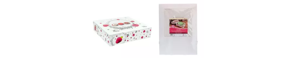 Scatole per pasticceria e crostate (altezza fino a 10 cm)