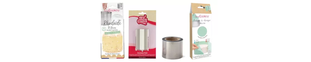 Acetate & cake collars
