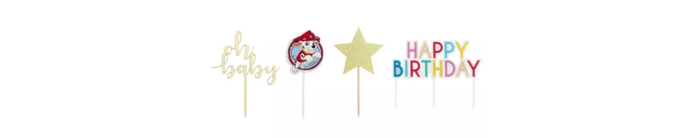 Cake topper pour entremets