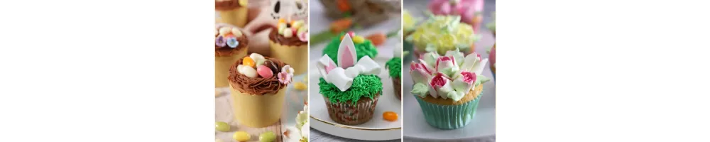 Easter cupcake recipe in French