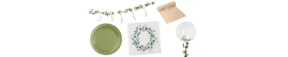 Nature Baptism decoration