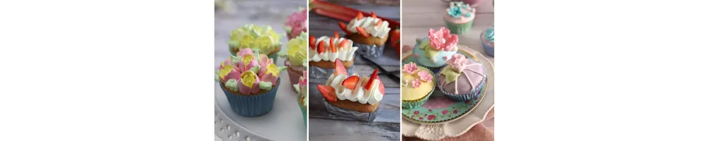 Mother's Day cupcake recipe in French