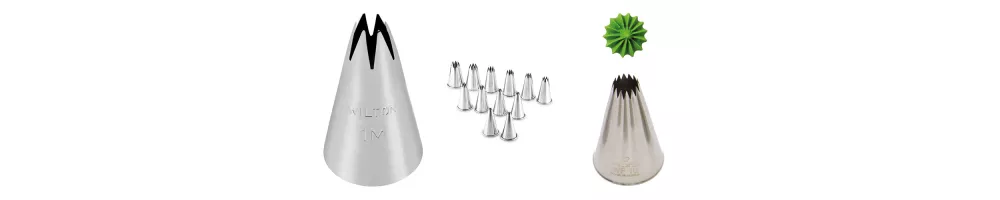 Star piping tips