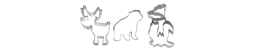 Renne, ours polaire & pingouin