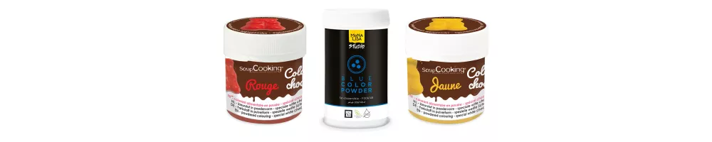 Colorant en poudre pour chocolat