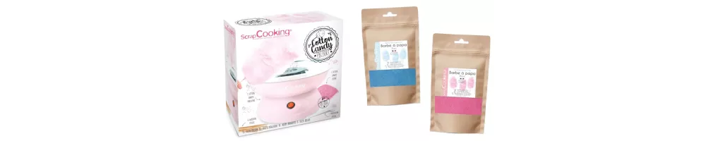 Candy floss sugar