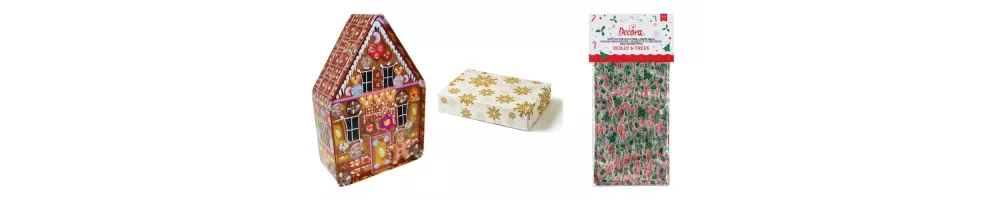 Festive Christmas packaging