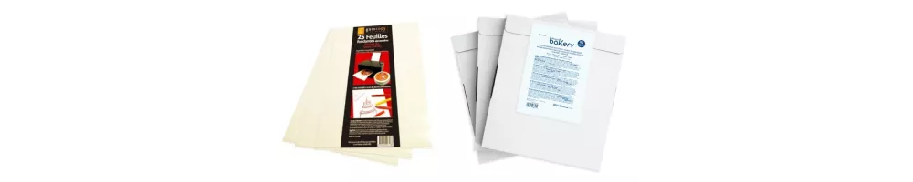 Esspapier & Fondantpapier