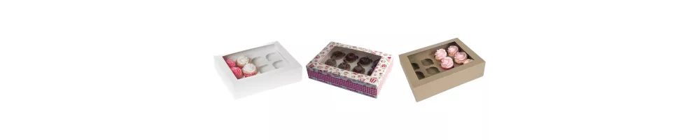 12er Cupcake-Boxen