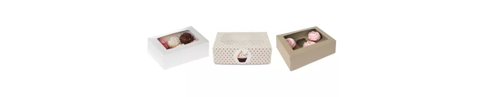 6-cupcake boxes